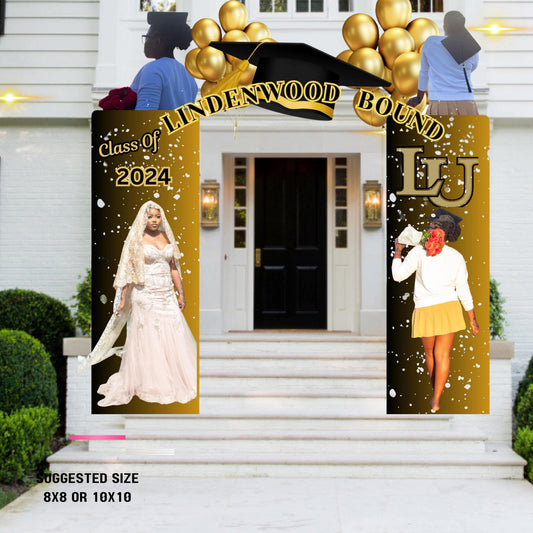 Custom Graduation Arch
