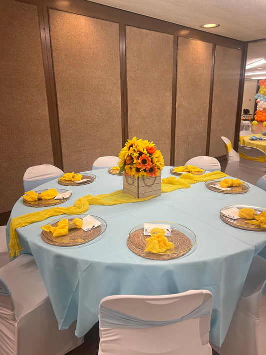 Linen Rental round tablecloths